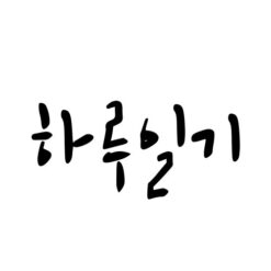 하루일기체